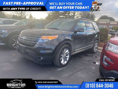 2012 Ford Explorer Limited 4WD! FOR ONLY $231/mo! - cars & trucks -... for sale in Brighton, MI