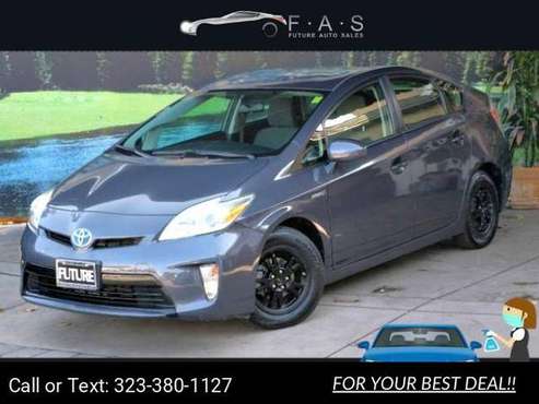 2014 Toyota Prius Two hatchback Winter Gray Metallic for sale in Glendale, CA