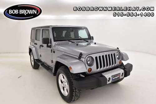 2013 Jeep Wrangler Unlimited Sahara - - by dealer for sale in Des Moines, IA