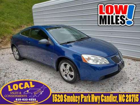 2007 Pontiac G6 GT COUPE - - by dealer - vehicle for sale in Candler, NC
