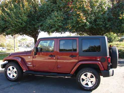 Jeep Wrangler Sahara Unlimited 4 DOORS Automatic 4x4 - cars & trucks... for sale in Chino Hills, CA
