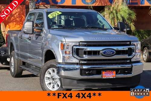 2020 Ford F250 XLT Diesel Crew Cab 4x4 Truck #33764 - cars & trucks... for sale in Fontana, CA