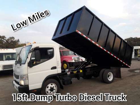 2014 MITSUBISHI FUSO TURBO DIESEL 15 FEET DUMP TRUCK-MILES 89300 -... for sale in San Jose, CA