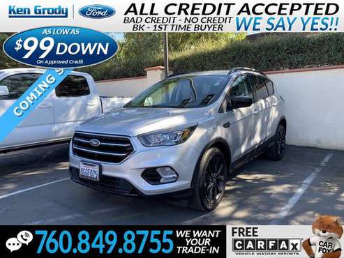 2018 Ford Escape SE - cars & trucks - by dealer - vehicle automotive... for sale in Carlsbad, CA