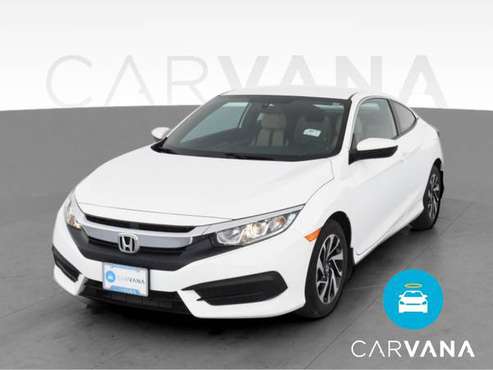 2017 Honda Civic LX Coupe 2D coupe White - FINANCE ONLINE - cars &... for sale in Battle Creek, MI