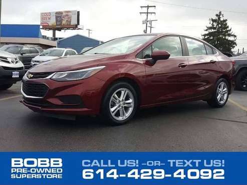 *2016* *Chevrolet* *Cruze* *4dr Sdn Auto LT* - cars & trucks - by... for sale in Columbus, OH