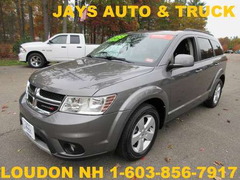 2012 DODGE JOURNEY WAGON 4 DR 3RD ROW FWD WITH CERTIFIED WARRANTY for sale in LOUDON, ME