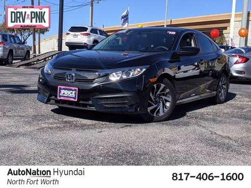 2018 Honda Civic EX SKU:JE017981 Sedan - cars & trucks - by dealer -... for sale in North Richland Hills, TX