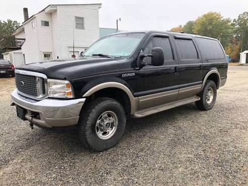 2000 Ford Excursion 4x4 7.3 Diesel Runs Great Limited for sale in Exeter, ME