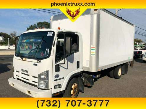2013 Isuzu NPR 2DR CAB OVER DIESEL 16.5 ft box Truck - cars & trucks... for sale in south amboy, NJ