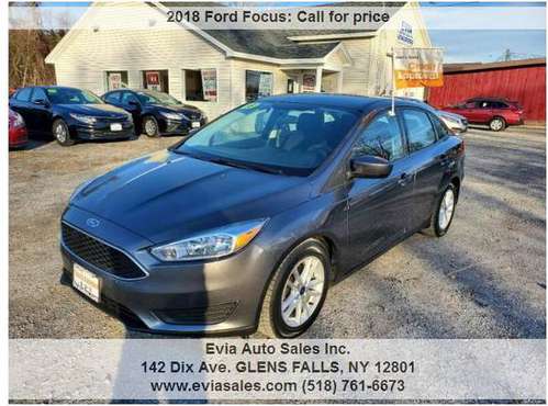 18 FORD FOCUS..13K MILES...$99 DOWN*...GUARANTEED CREDIT APPROVAL -... for sale in Glens Falls, NY