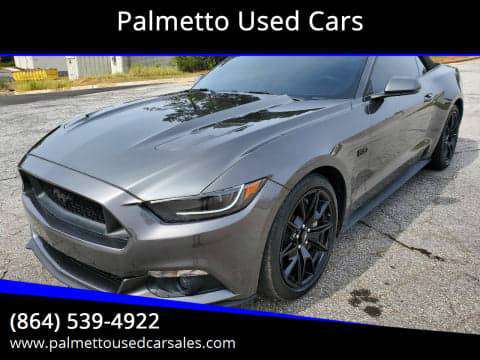 2017 Ford Mustang GT Premium - Financing Available - cars & trucks -... for sale in Piedmont, SC