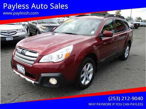 2013 Subaru Outback 3.6R Limited AWD 4dr Wagon for sale in Lakewood, WA