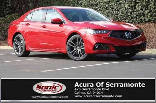 2019 Acura TLX San Marino Red Great price! for sale in Daly City, CA