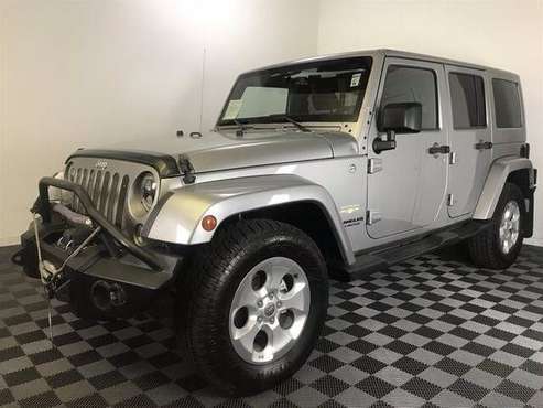 2014 Jeep Wrangler Unlimited 4x4 4WD SUV Sahara Convertible - cars &... for sale in Tacoma, WA