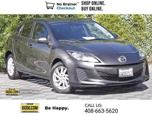 2012 Mazda Mazda3 i Grand Touring hatchback Graphite Mica - cars & for sale in San Jose, CA