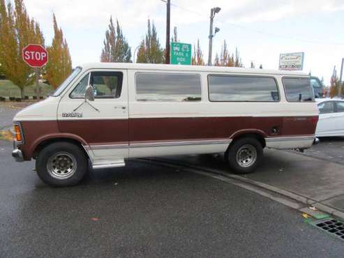 1984 Dodge Ram Wagon VAN - Down Pymts Starting at $499 - cars &... for sale in Marysville, WA