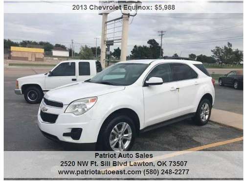 ---- 2013 CHEVY EQUINOX LT ---- for sale in LAWTON, OK