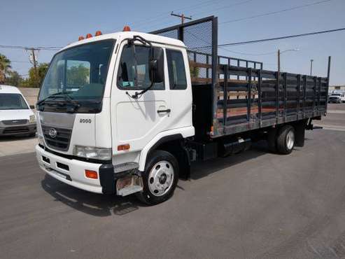 2009 UD Nissan flatbed low miles - cars & trucks - by dealer -... for sale in Phoenix, AZ