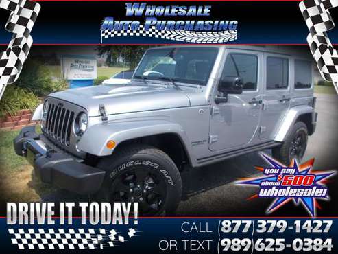 2015 Jeep Wrangler Unlimited 4WD 4dr Sahara for sale in Frankenmuth, MI