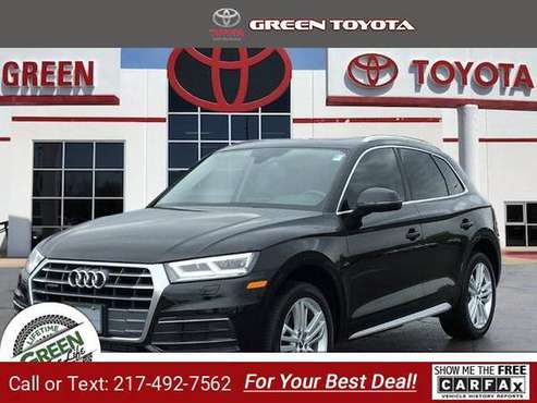 2018 Audi Q5 2 0T suv Mythos Black Metallic - - by for sale in Springfield, IL