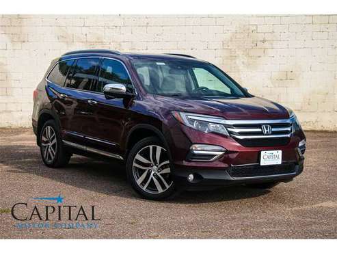 Perfect For Families! 2016 Honda Pilot Touring 4WD w/Nav, BluRay, Etc! for sale in Eau Claire, WI