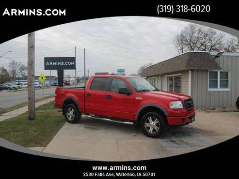 2008 Ford F150 SuperCrew Cab - cars & trucks - by dealer - vehicle... for sale in Waterloo, IA