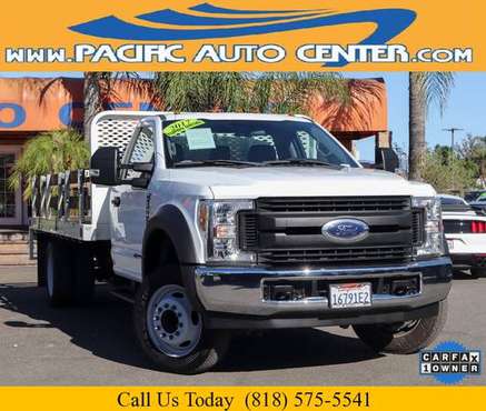 2017 Ford F-550 Diesel XL Dually Stake Bed Utility Truck #33939 -... for sale in Fontana, CA