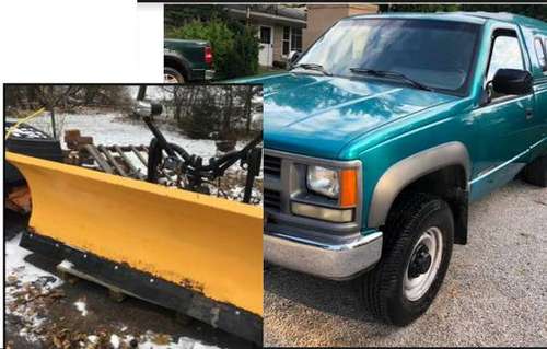 ★ SNOW PLOW AND 4X4 TRUCK THAT'S NEVER PLOWED SNOW BEFORE - cars &... for sale in yoopers, MI