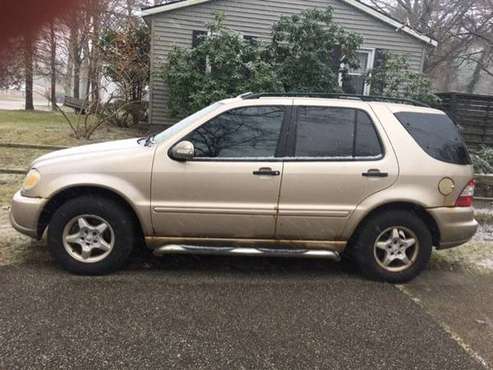 2002 Mercedes Benz ML 320 SUV - cars & trucks - by owner - vehicle... for sale in Muskegon, MI