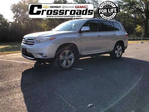 2013 *Toyota* *Highlander* Limited suv Classic Silver Metallic for sale in Corinth, TN
