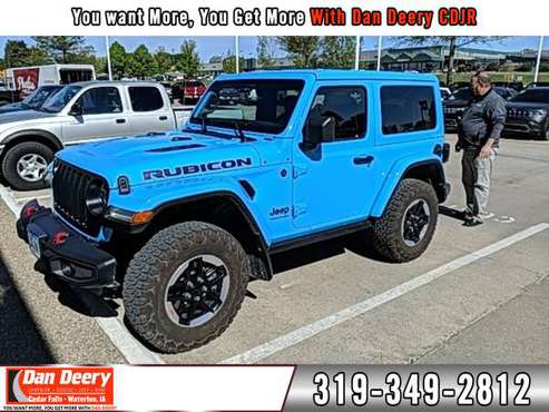 2021 Jeep Wrangler 4WD 2D Sport Utility/SUV Rubicon - cars & for sale in Waterloo, IA