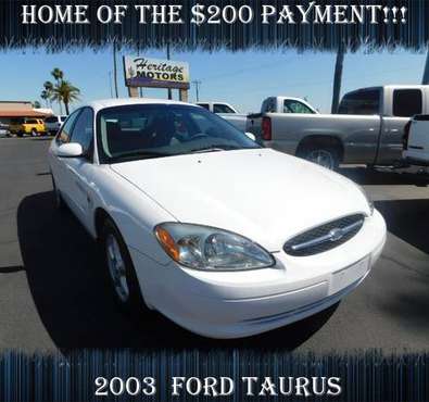 2003 Ford Taurus COME IN TODAY!!!- Best Finance Deals! - cars &... for sale in Casa Grande, AZ