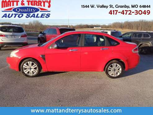 2008 Ford Focus SE Sedan - cars & trucks - by dealer - vehicle... for sale in Granby, MO
