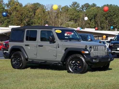 2018 Jeep Wrangler Unlimited Unlimited Sport - cars & trucks - by... for sale in Southern Pines, NC