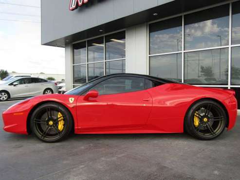 2013 *Ferrari* *458 Italia* *2dr Coupe* Rosso Scuder - cars & trucks... for sale in Omaha, NE