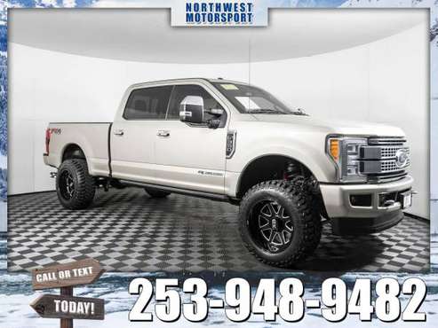 Lifted 2017 *Ford F-350* Platinum FX4 4x4 - cars & trucks - by... for sale in PUYALLUP, WA