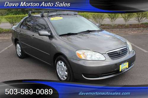 2006 Toyota Corolla CE - - by dealer - vehicle for sale in Salem, OR