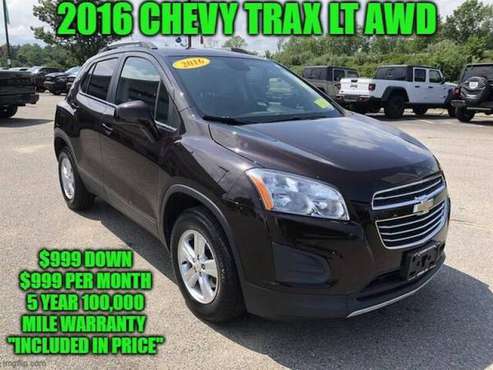 2016 CHEVROLET TRAX LT *AUTOMATIC*AWD - cars & trucks - by dealer -... for sale in Rowley, MA