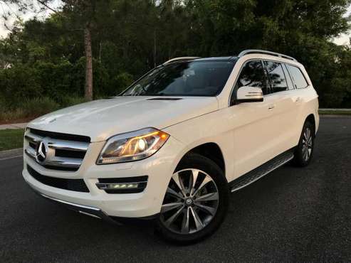 2014 Mercedes GL 450 with blind spots lane warning for sale in TAMPA, FL