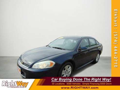 2010 Chevrolet Chevy Impala LS - cars & trucks - by dealer - vehicle... for sale in Elkhart, IN