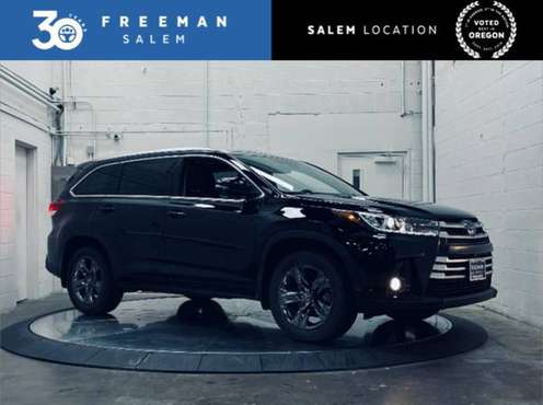 2017 Toyota Highlander All Wheel Drive Limited Platinum AWD Rear... for sale in Salem, OR