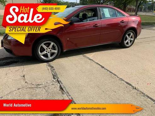 2008 PONTIAC G6****$699 DOWN PAYMENT***FRESH START FINANCING**** for sale in EUCLID, OH