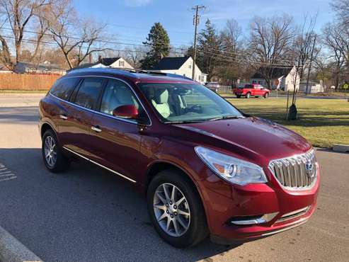 2015 BUICK ENCLAVE LEATHER 3RD ROW LEATHER BACKUP CAM DOUBLE... for sale in Madison Heights, MI