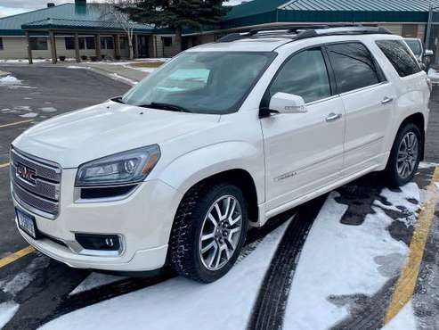 *** Price Reduced!-2013 GMC Acadia Denali Winter Ready*** - cars &... for sale in Columbia Falls, MT