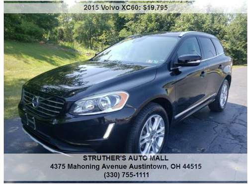2015 VOLVO XC60 T5 Premier AWD 4dr SUV REDUCED NO HASSLE SALE PRICE... for sale in Austintown, OH