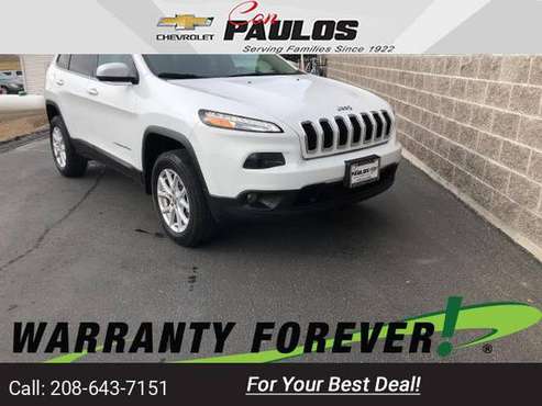 2018 Jeep Cherokee Latitude Plus hatchback Bright White Clearcoat -... for sale in Jerome, ID