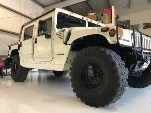 1996 hummer h1 humvee convertible gas 4x4 civilian real hummer -... for sale in Copan, TX