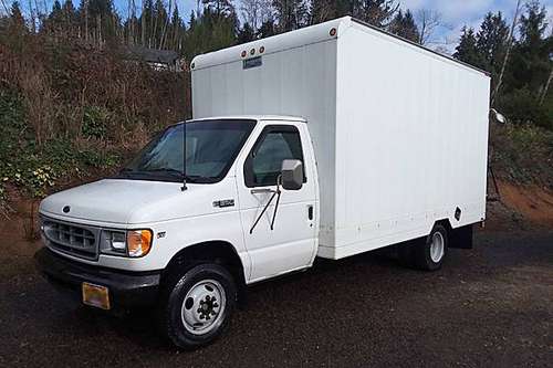 2002 Ford E-350 Box Van - cars & trucks - by owner - vehicle... for sale in Netarts, OR