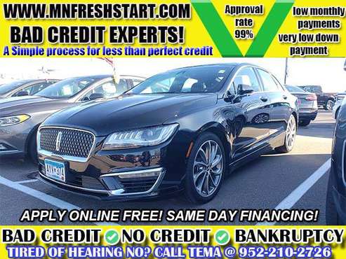 💯 2017 LINCOLN MKZ AWD 💯 BAD CREDIT NO CREDIT OK 0-$500 DOWN oac! -... for sale in Plymouth, MN